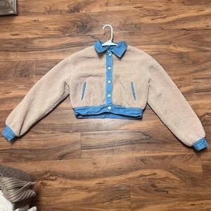 Sherpa Cropped Jacket